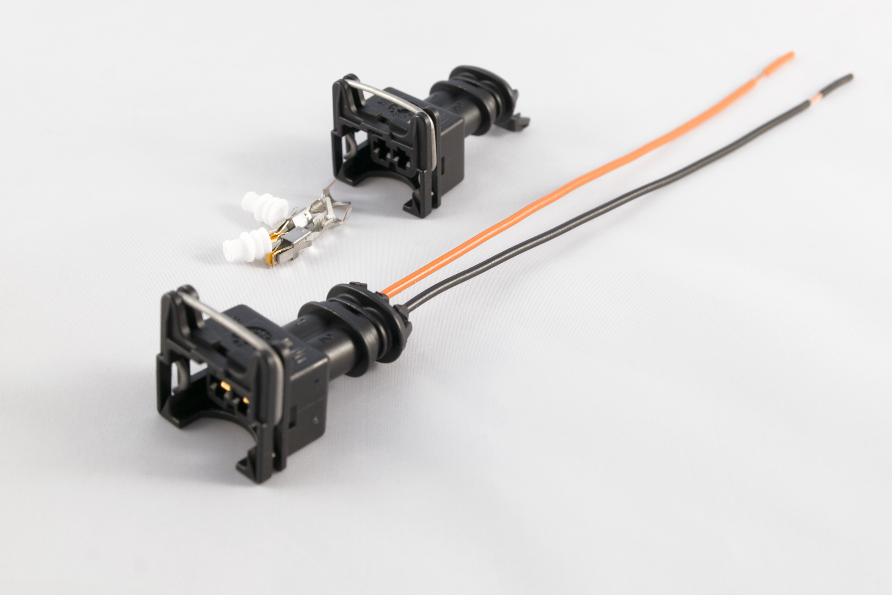 perfk Kabelstecker für Temperatursensor-Steckverbinder Reparatur-Lufttemperatursensor 